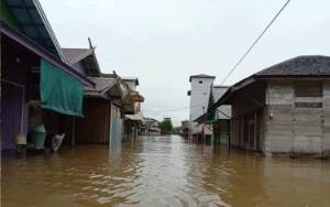 Dampak Banjir Wakil Ketua DPRD Katingan Ajak Masyarakat Jaga Kelestarian Lingkungan