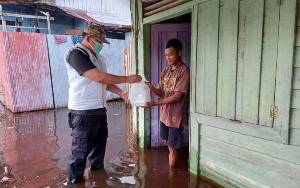 Partai Keadilan Sejahtera Peduli Banjir di Palangka Raya
