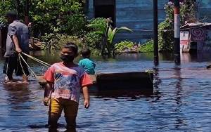 Banjir Seruyan dan Palangka Raya Mulai Menurun
