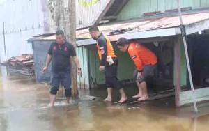 Masih Ada 6 Desa 2 Dusun Kebanjiran di Kecamatan Kamipang Katingan 