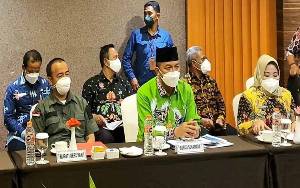 Bupati Seruyan Ikuti Rapat Kerja Bersama Gubernur Kalteng