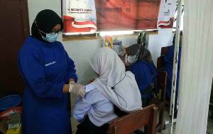 Dinas Pendidikan Seruyan Dorong Pencapaian Vaksinasi Pelajar