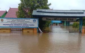 Camat Katingan Tengah Sebut Banjir di Daerahnya Berangsur Surut