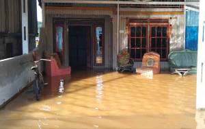 Banjir di Wilayah Katingan Hilir Berangsur Surut