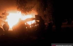 Polisi Selidiki Pembakaran Pos Timbangan di Musi Banyuasin
