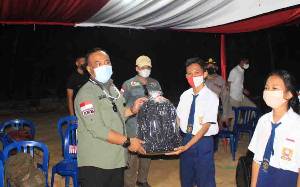 Kapolda Kalteng kembali Tinjau Serbuan Batalyon Vaksinator di Kecamatan Gunung Bintang Awai