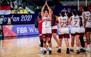Dikalahkan Tuan Rumah, Indonesia Batal Kunci Semifinal FIBA Asia Putri