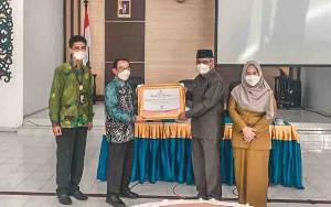 BKPP Kobar Terima Piagam Penghargaan dari Regional VIII BKN Banjarmasin