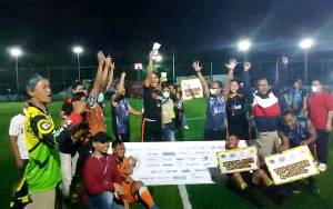 Siwo Kalteng Juara Turnamen Mini Soccer PWI Kotim CUP I