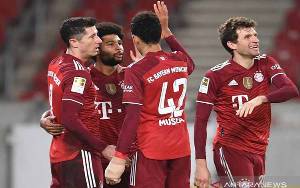 Bayern Gelar Pesta Gol dalam Laga Tandang Terakhir 2021
