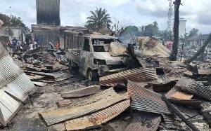 Korban Kebakaran Pasar Desa Pundu Harapkan Bantuan Tempat Tinggal dan Usaha