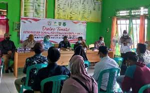Dialog Tematik Keserasian Sosial Digelar di Desa Terusan Mulya