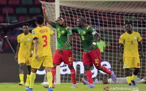 Kamerun Kunci Tiket 16 Besar Seusai Lumat Ethiopia