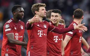 Bayern Muenchen ke Perempat Final Setelah Hancurkan Salzburg 7-1