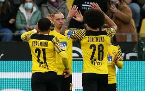 Dortmund Pangkas Jarak dari Bayern Setelah Tekuk Bielefeld