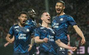 Marseille kembali Tapaki Jalur Kemenangan setelah Hantam Brest 4-1