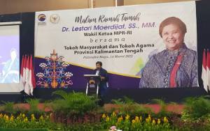 Wakil Ketua MPR Ramah Tamah Bersama Tokoh Masyarakat dan Agama Kalteng