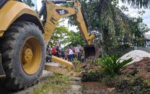 Pemkab Kotim Anggarkan Rp 1 Miliar untuk Perbaikan Drainase Sekitar RSUD dr Murjani Sampit