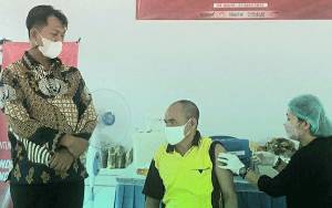 Peringati HBP ke-58, Rutan Kuala Kapuas Adakan Vaksinasi Booster