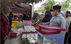Pasar Ramadan di Taman Kota Sampit Diisi 60 Pedagang