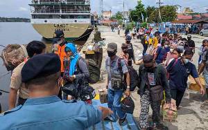 Puncak Arus Mudik Lebaran, 1.786 Orang Penumpang Bertolak dari Pelabuhan Sampit