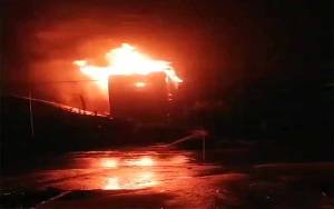Polisi Masih Selidik Penyebab Sarang Walet Terbakar