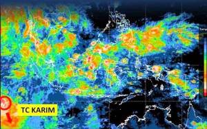 Siklon Tropis Karim Tak Berpengaruh Langsung di Kotim