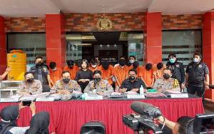 Polisi Tangkap 9 Pembegal Anggota TNI