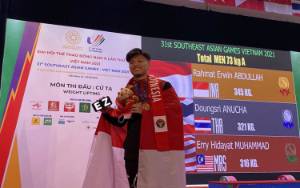 Rahmat Erwin Abdullah Pertahankan Emas SEA Games