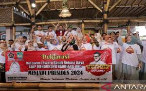 Jawara Bekasi Deklarasi Dukung Sandiaga sebagai Capres 2024