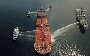 Indonesia Ajak Dua Negara Latihan Tanggulangi Tabrakan Kapal Tanker