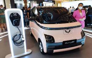 Wuling Perkenalkan Eksterior Mobil Listrik yang akan Dijual di Indonesia