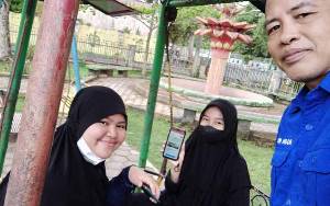 Taman Bermain Anak di Kapuas Ini Tersedia Wifi Gratis