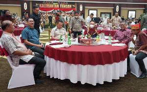 Pemprov Kalteng Sambut Kasad Jenderal TNI Dudung Abdurachman dengan Ramah Tamah dan Makan Bersama