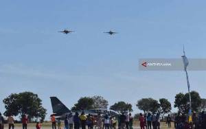 TNI AU Lakukan Pengamanan dan Evakuasi Pesawat T-50i Jatuh di Blora