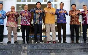 Bupati Barito Utara Terima Kunjungan Kepala Perwakilan BI Kalteng
