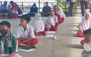 Pekan Sains Diikuti Puluhan Pelajar di Kecamatan Kapuas Kuala