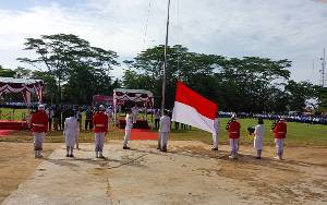 Upacara Peringatan HUT ke-77 Republik Indonesia di Kapuas Berlangsung Khidmat