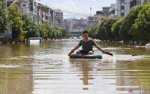 Banjir Bandang di Qinghai China Telan 17 Nyawa
