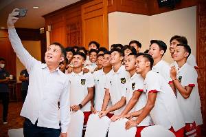 Presiden Jokowi Beri Bonus Rp1 Miliar untuk Timnas U-16