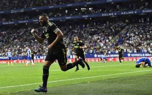 Benzema Bawa Madrid Tundukan Espanyol 3-1 di Kandangnya