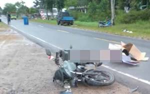 Pemotor Tewas Seketika Usia Tabrakan dengan Mobil di Jalan Lintas Kalimantan