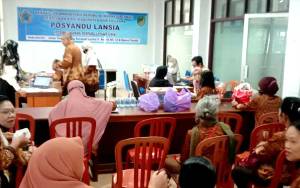 PWRI Pensiunan Sipil Barito Utara Lakukan Pemeriksaan Kesehatan 