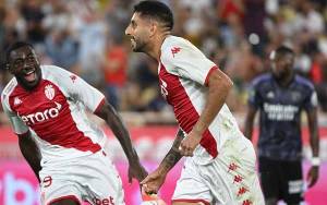 Kalahkan Lyon 2-1, Monaco Petik Kemenangan Kedua Berturut-turut
