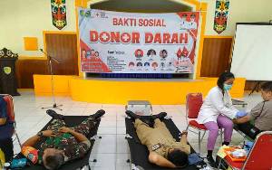 Gelar Donor Darah, Kecamatan PahandutTargetkan 50 Kantong