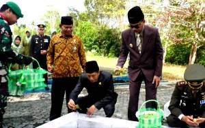 Wakil Bupati Barito Utara Ikuti Ziarah Nasional Peringati HUT TNI