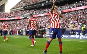 Dua gol Angel Correa Antar Atletico Madrid Kalahkan Girona 2-1