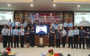 Kanwil Kemenkumham Kalteng Luncurkan Program English Club for Smart ASN