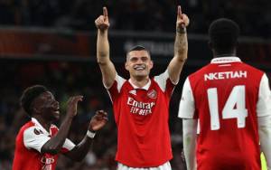 Granit Xhaka Pastikan Arsenal Lolos ke 16 Besar Liga Europa