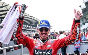 Bagnaia Selangkah Lagi Juara Dunia Setelah Menangi GP Malaysia
